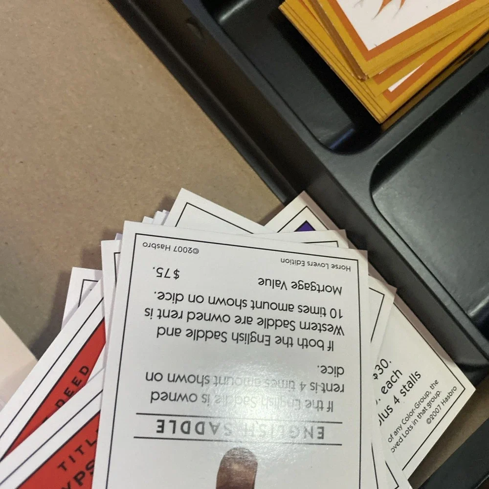 Usaopoly monopoly horse